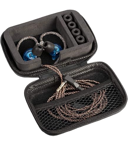 Amazon.com: Shure EAHCASE Fine Weave Hard Pouch for Shure